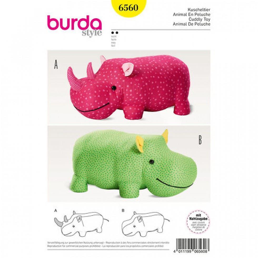 Burda Paper Sewing Pattern 6560