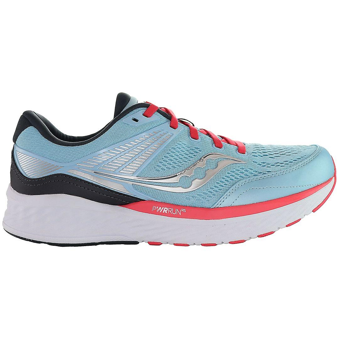 Saucony Munchen 4S Lace-Up Blue Synthetic Womens Running Trainers S10601_20