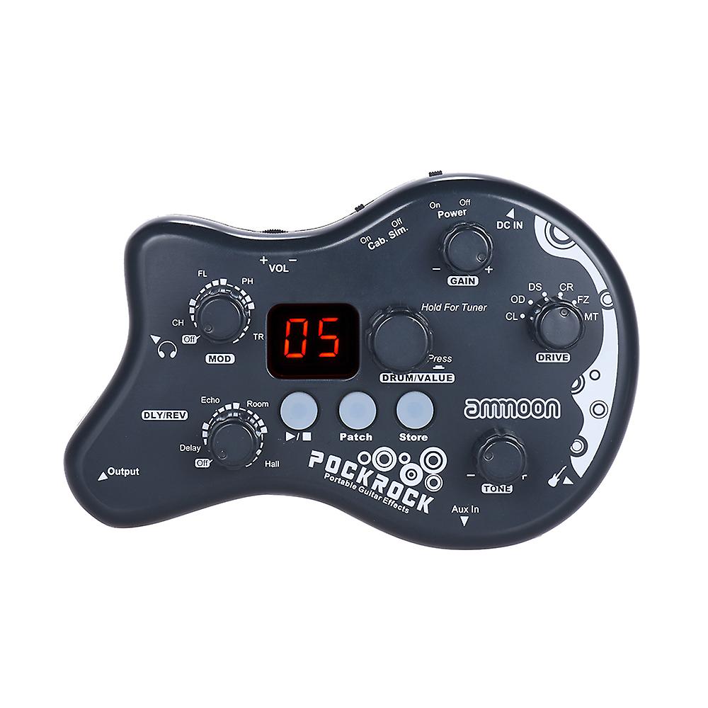 Pockrock Portable Guitar Multi-effects Processor Effect Pedal