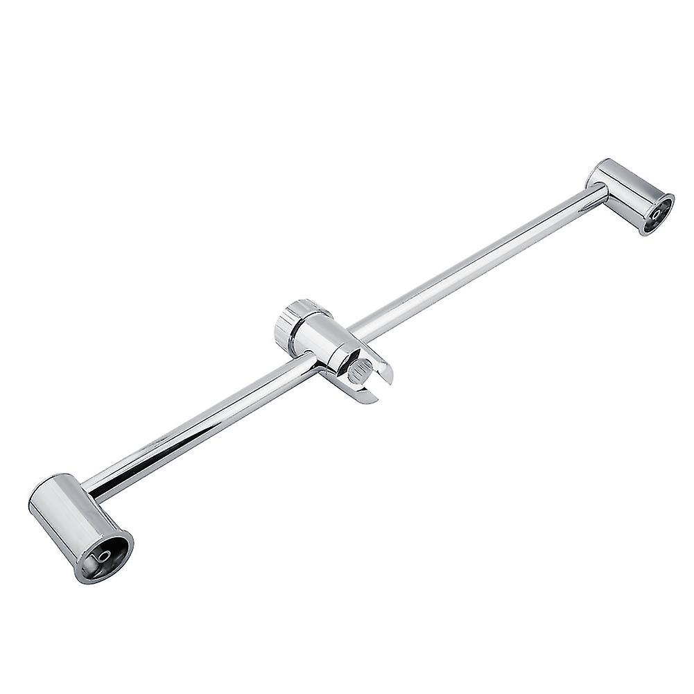 Adjustable Chrom Plated Shower Head Lifter Stand Rod Lifter