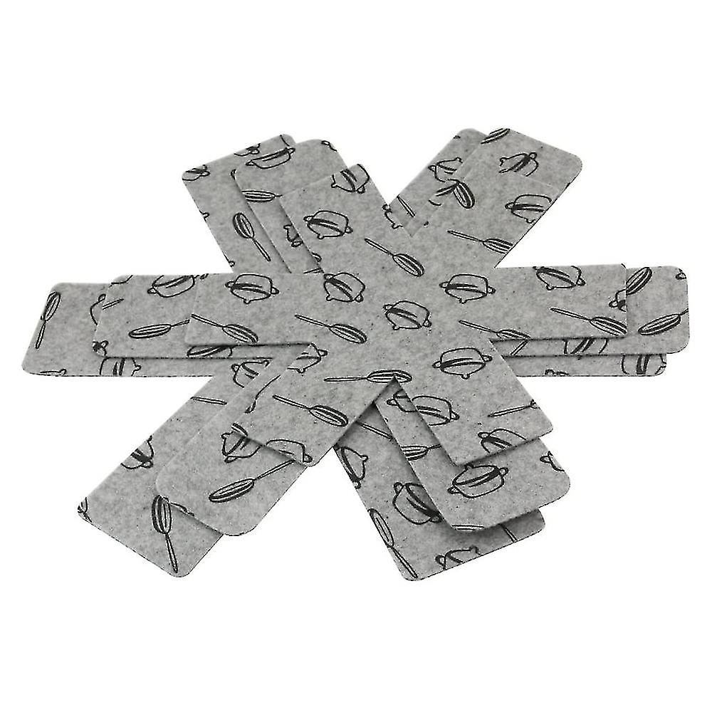 مجموعة من 9 و 3 أحجام مختلفة (38/35.5/26cm) المقالي فاصل حامي