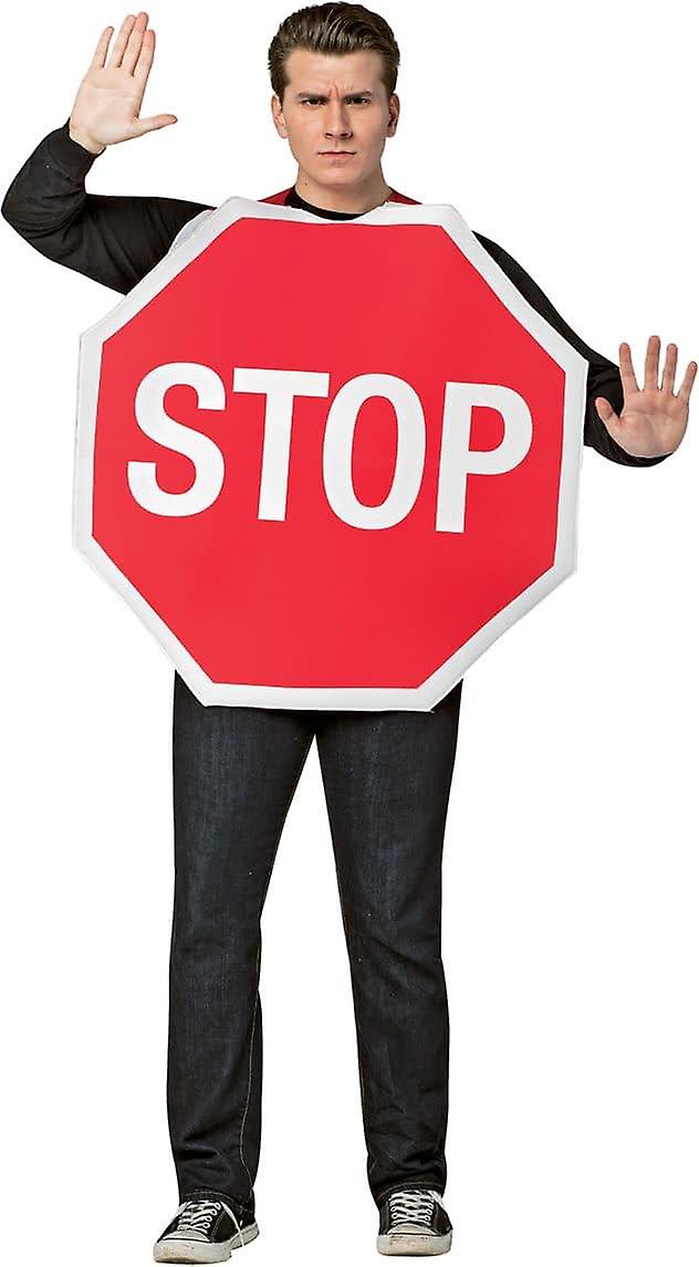 Stop Sigh Adult Costume