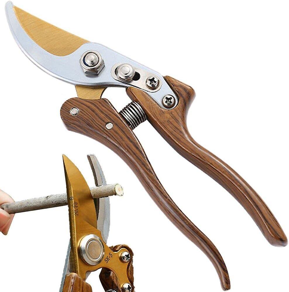 Gardening Scissors Pruning Shears Anti-Slip Durable Tree Cutter Fruit Tree Pruning Shears Household Cutting Tool