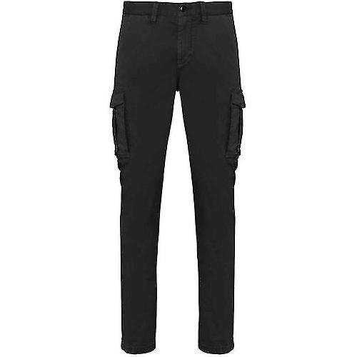 Native Spirit Mens Washed Cargo Trousers