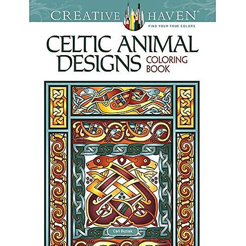 Creative Haven Celtic Animal Designs Coloring Book