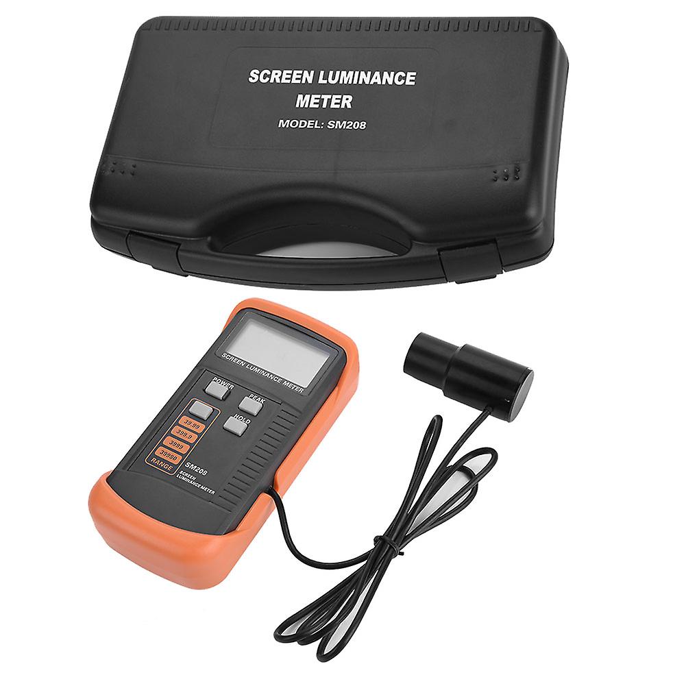 SM208 Luminance Mètre Portable avec Mini Détecteur de Lumière 0.01-39990 cd/m
