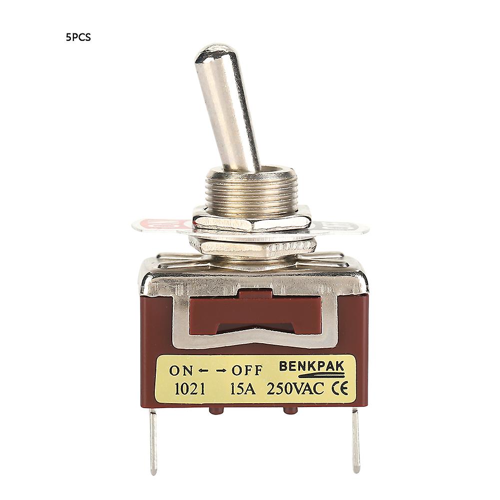 5PCS 6.3 Quick Pins 1021 MiniToggle Switch 2 Pin 2 Position On OFF