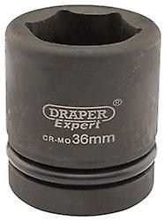 Draper 5116 Expert 36mm 1 Square Drive Hi-Torq 6 Point Impact Socket