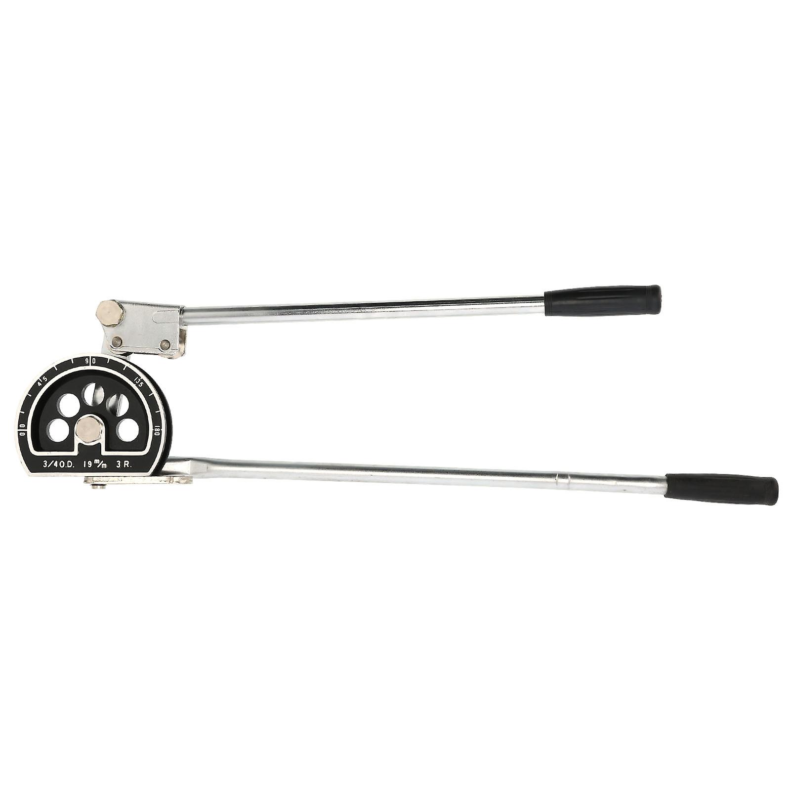 Tube Bender Cast Iron Thicken Groove Heavy Duty with 19mm Diameter for Pipe CM‑364‑12