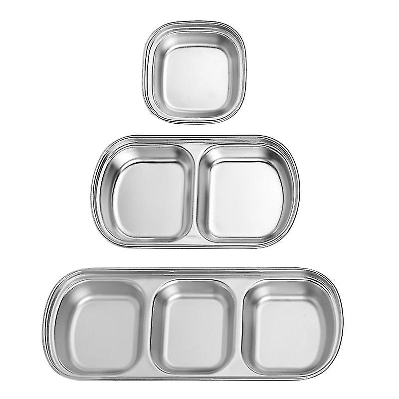 3pcs Stainless Steel Dish