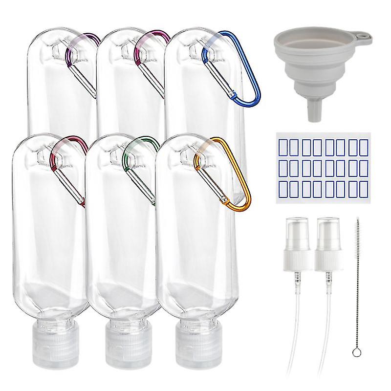 11pcs Keychain Bottle