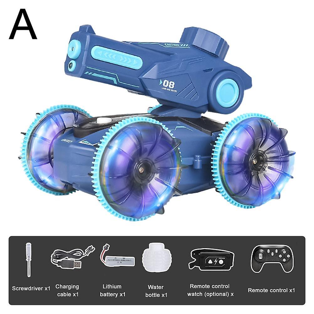 Remote control car can spray water automatically absorb water gun amphibious
