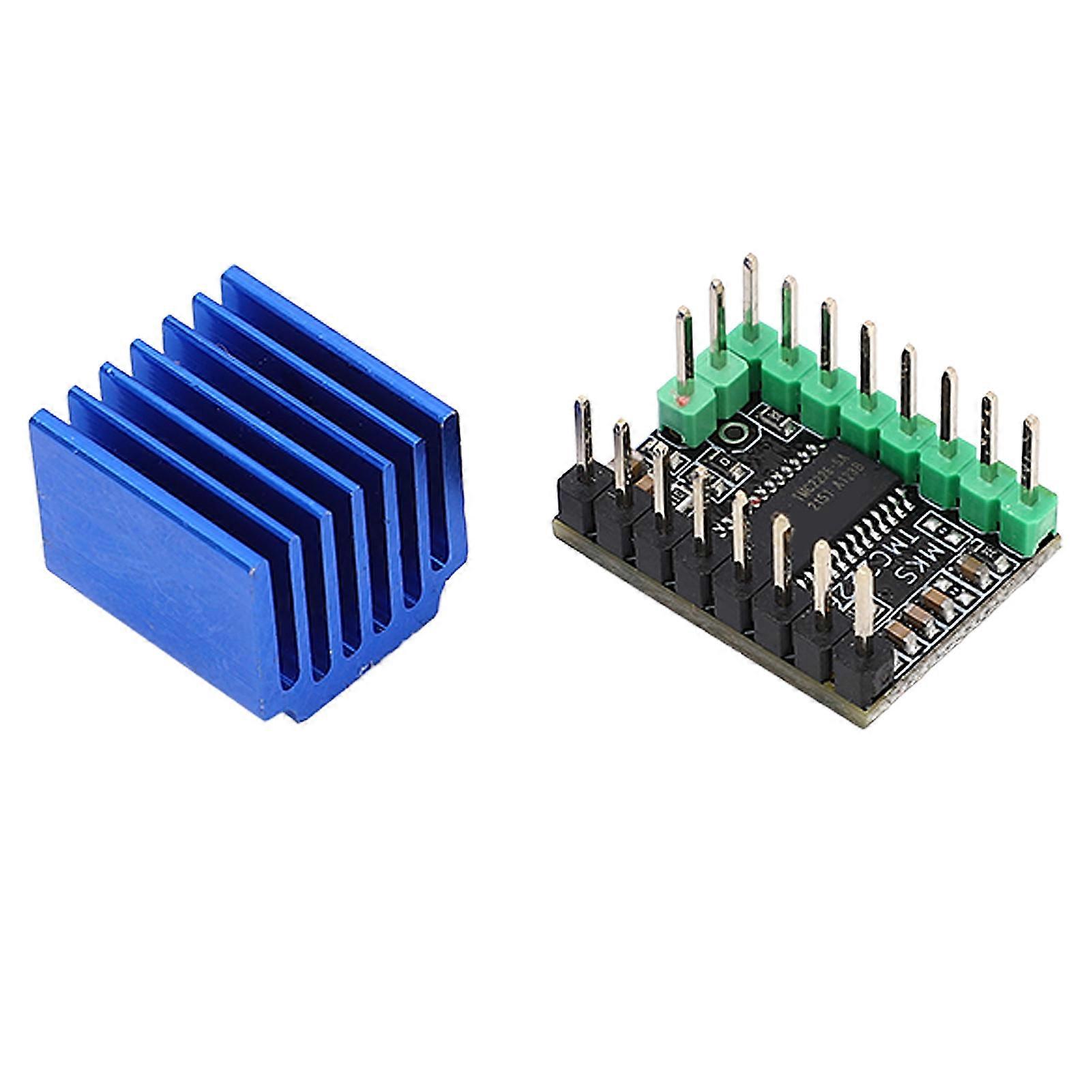 Stepper Motor Driver TMC2226 256 Microstep Low Noise with Heatsink 3D Printer Accessory