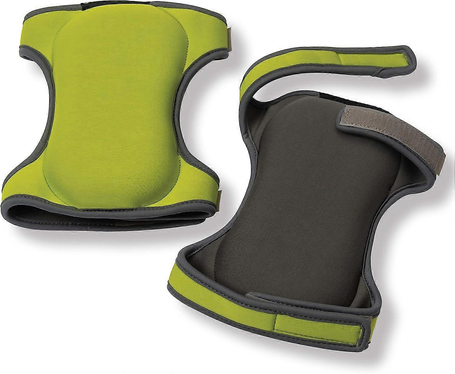 3-layer garden knee pads, light green