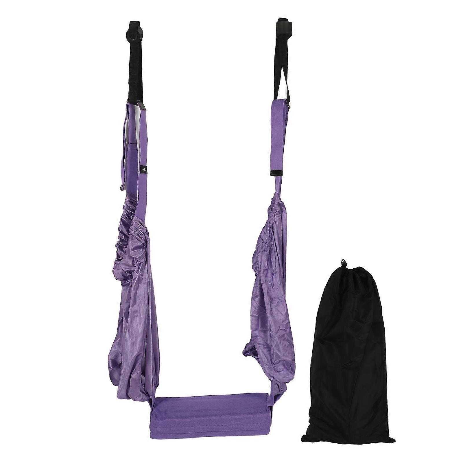 Leg Stretcher Back Bend Assist Trainer Improve Back Bend Split Inversion Strap Door Flexibility Stretching Strap with Cushion