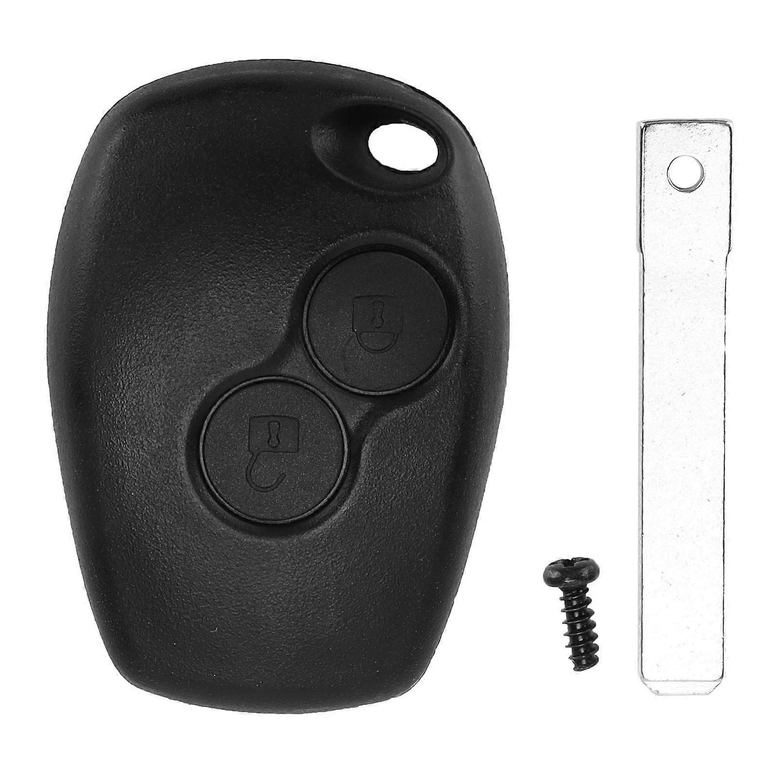 433 MHz Car 2 Buttons Remote Key Keyless Entry Fob Sensitive Unlock Door Replacement for Twingo 2014 E2U811