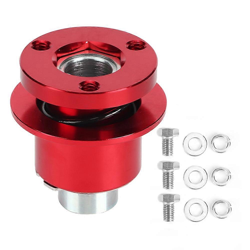 Car Universal 360 Steering Wheel Quick Release Disconnect Hub 3 Hole Fast disassembly E2U705