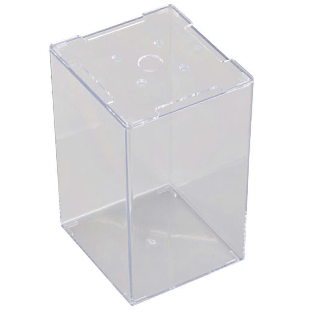 Minimalistic Decor Acrylic Fish Isolation Box Stackable Cube Tank Stackable Fish Tank Rimless Aquarium Box Desktop Fish Tank
