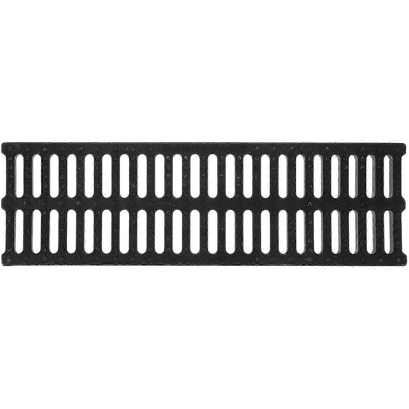 Black Sewer Drain Grate Outdoor Drainage Grate Plastic Sewer Grate Cover Channel Grid Grate Medium