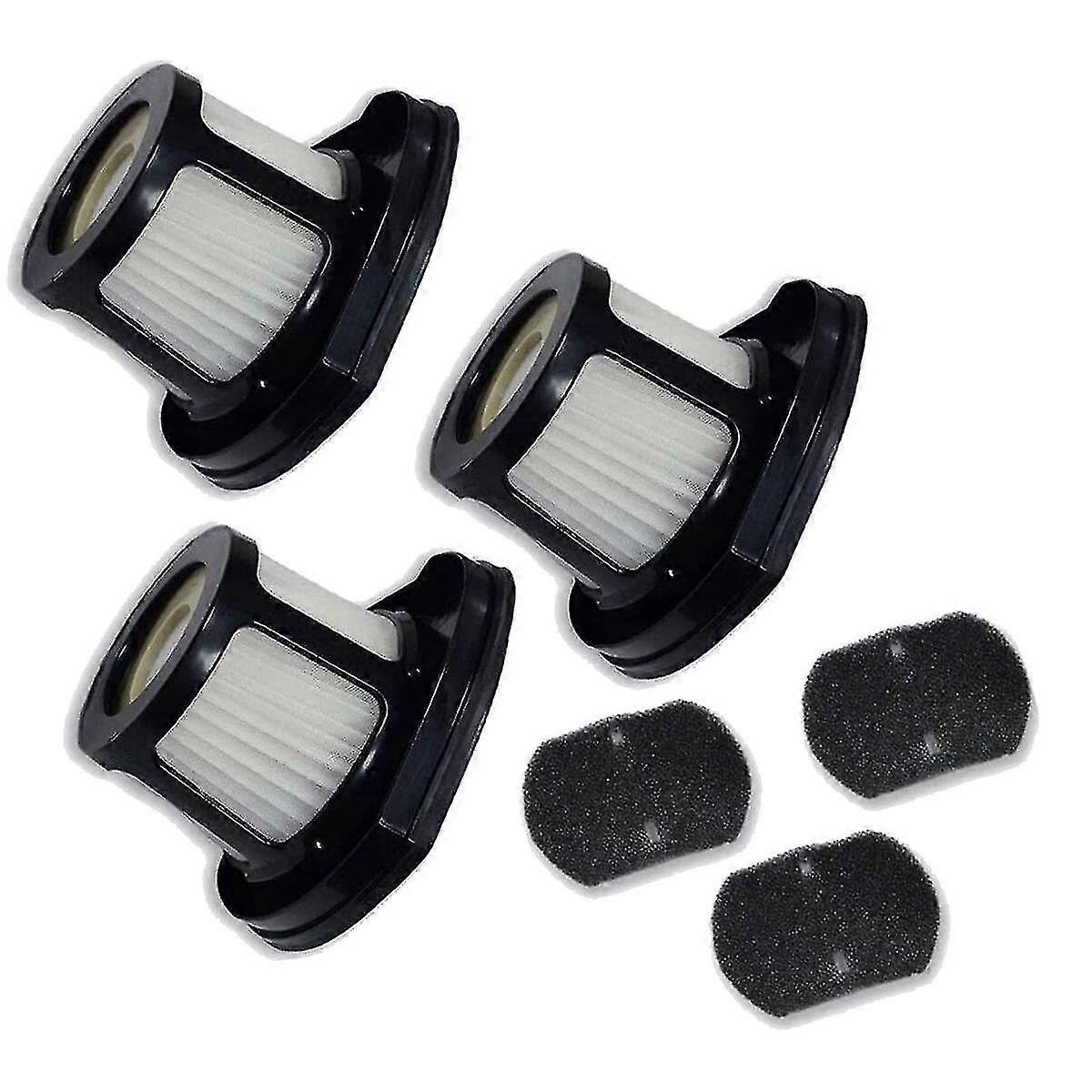 Revin-Sky 3-Pack Vacuum Filters - Replacement Dust Bin Filters For Bissell Cordless Hand Vacuums