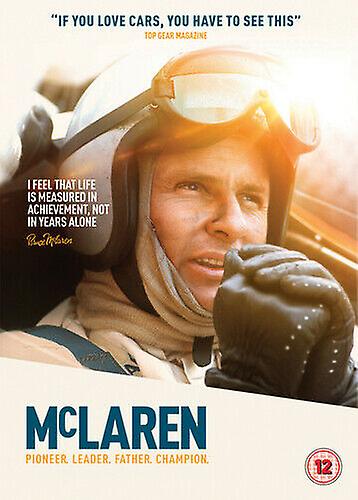 McLaren DVD (2017) Roger Donaldson cert 12 - Region 2