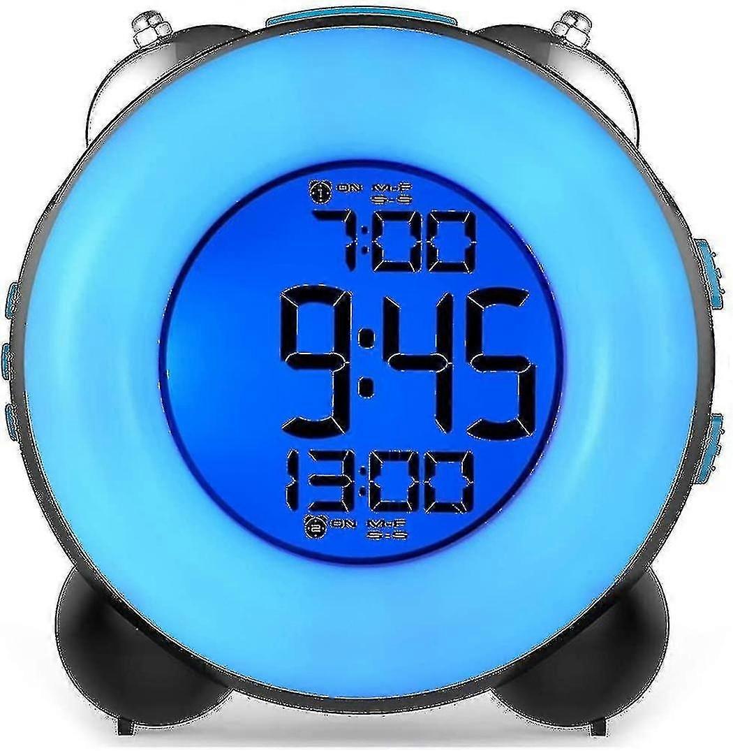 Loud Alarm Clock For Heavy Sleepers With Optional Alarm Dual Alarm Setting Snooze Function