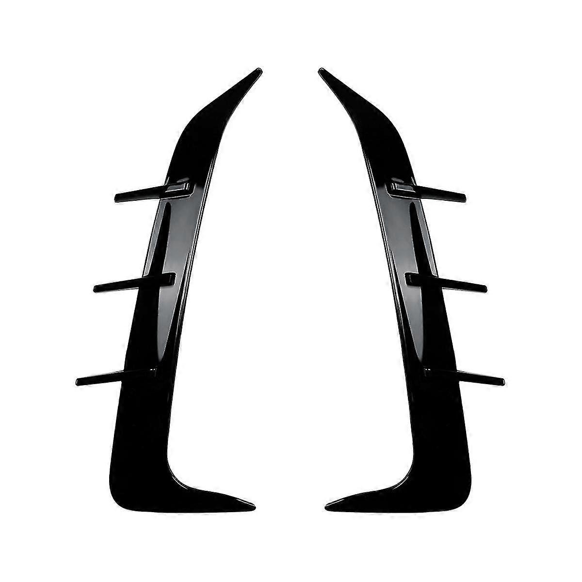 1 Pair Rear Bumper Spoiler Cover Side Canard For X6 G06 2019-2023-Yvan