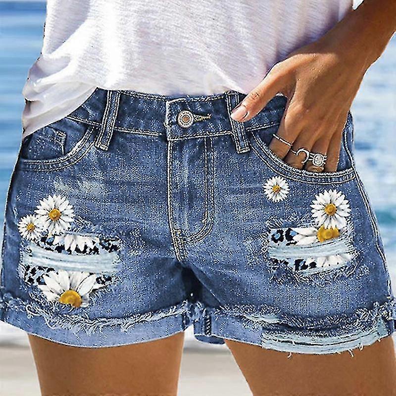 Mujer Mini Zipper Jeans Shorts Mujer Playa Moda Botón Denim
