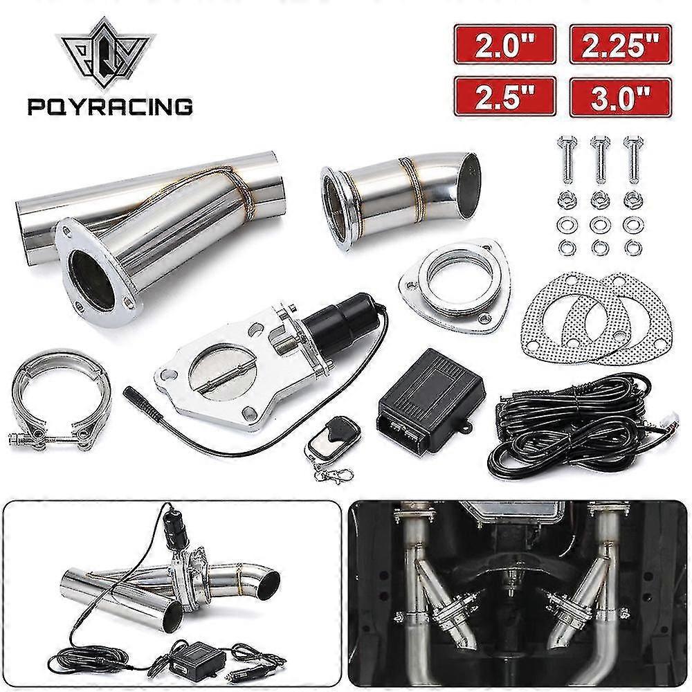 Automatisk modifisert elektrisk fjernkontroll Eksosrørsystem i rustfritt stål Fjernkontrollventil Justerbart lydkontrollsett fra SENZHE STORE