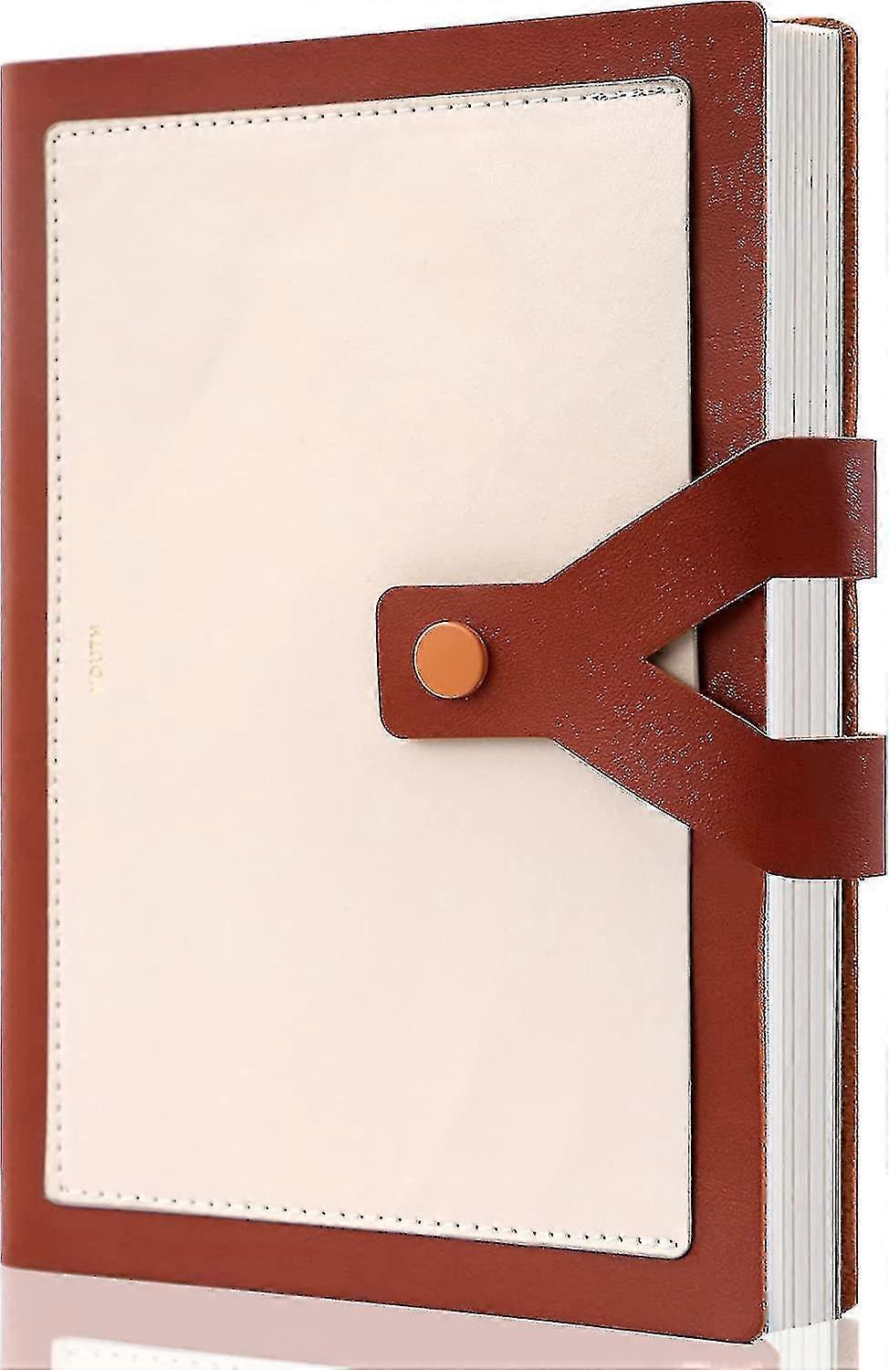 يوميات للنساء لينة بو الجلود مجلة الجمالية بنات يوميات A5 ورقة سميكة 256 صفحة مبطنة مجلة السفر هدية للأطفال ، 5.7 "× 8.3" ، موكا ب