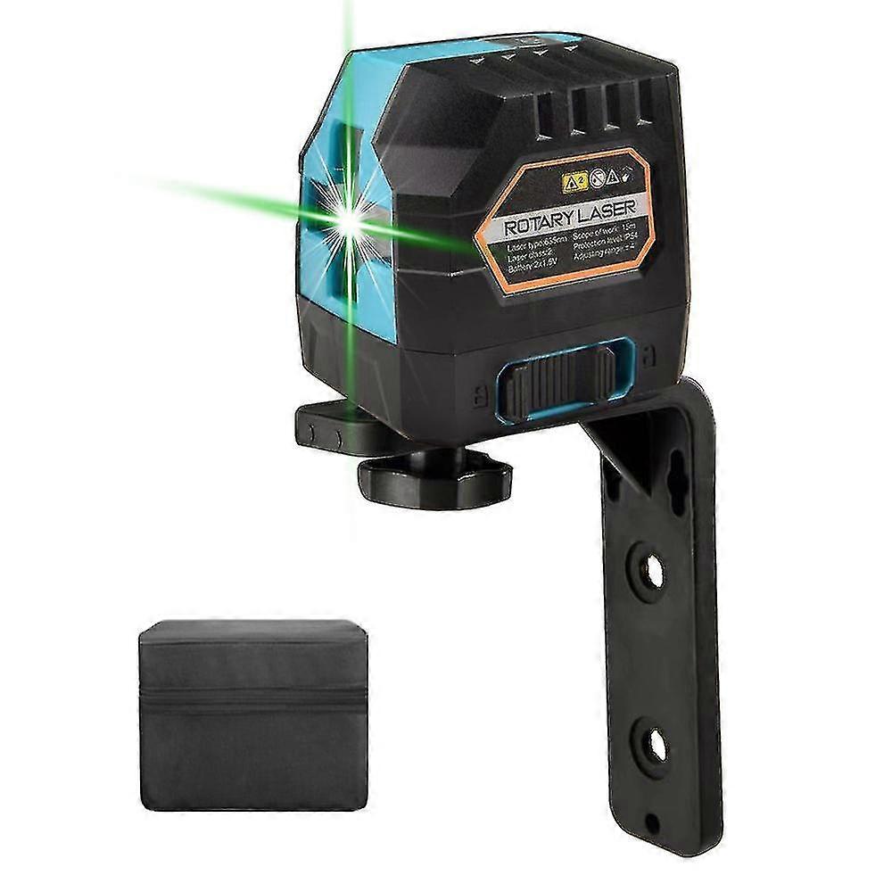 High Brightness 2 Green Lines Laser Level Vertical Horizontal Lines 4 Self-leveling Function Leveling Tool For Ceramic Tile