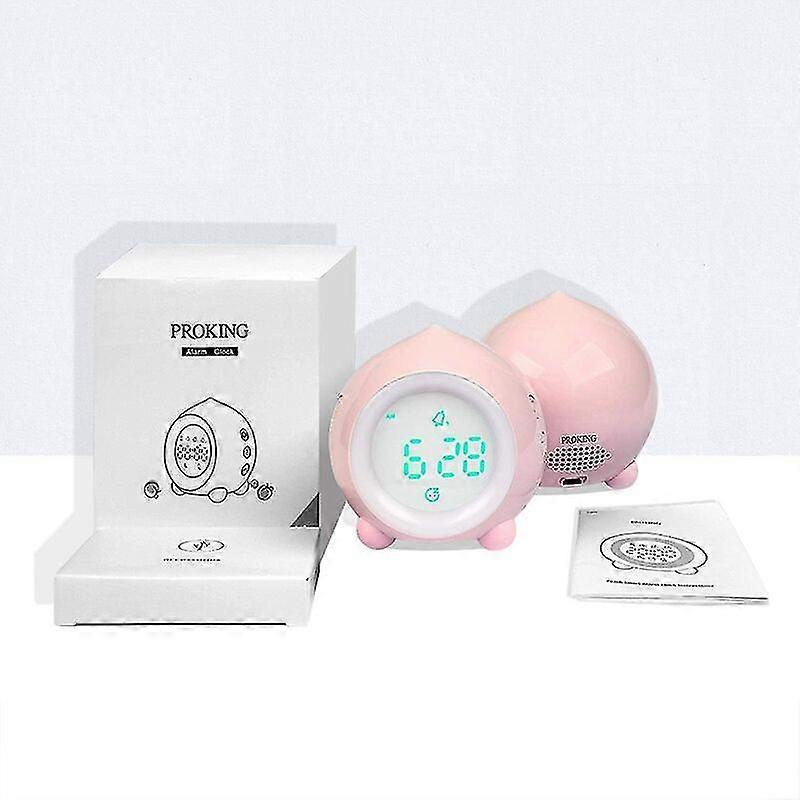 Children's Alarm Clock Light Up Digital Led Lamp Alarm Clock Night