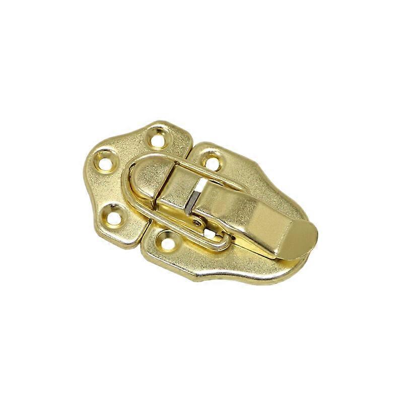 6 Toggle Clasp Latches Toggle Lock Lever Closure for Jewelry Box Gift Boxes Tool Chest Suitcase and Chest - Gold