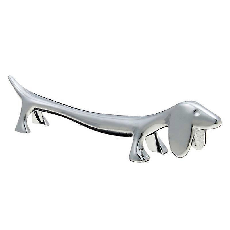 Chopsticks Rest Eye-catching Resuable Zinc Alloy Cute Dog Deer Shaped Chopsticks Rest for Kitchen