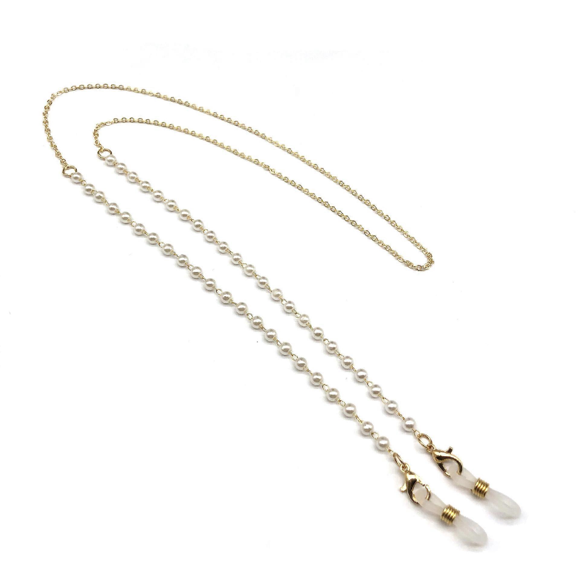 Pearl Fine Grain Glasses Chain Simple Non-Slip Anti-Lost Glasses