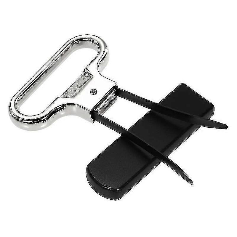 Double-ended Wine Bottle Opener (black) (1pcs)