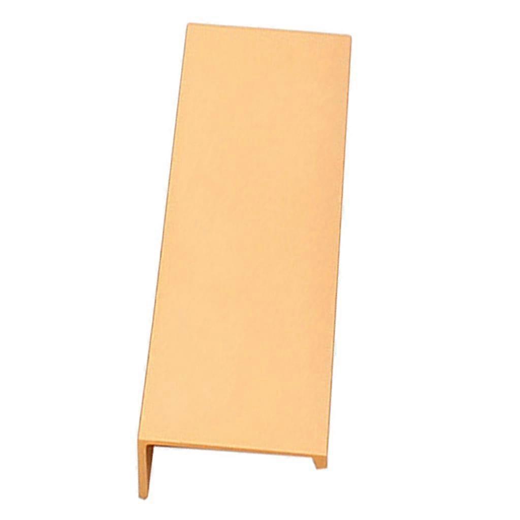 Simple Hidden Cabinet Handles Drawer Knobs Locker Handle champagne 150mm