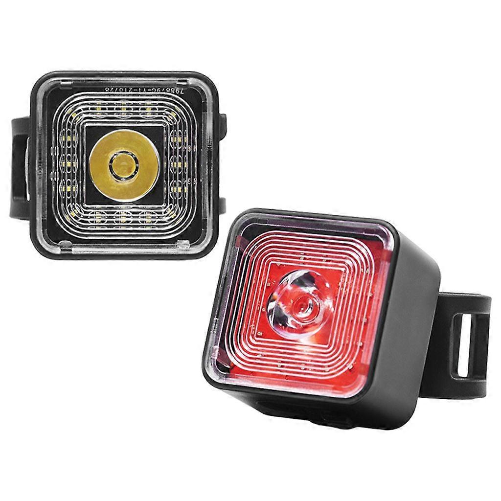 Bicycle Light Front Brake Lamp USB Rechargeable for Bike E105front E105Rrear