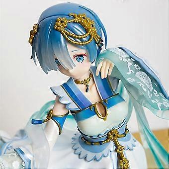 Figurine Ra-m Re:Zero – 8,2 Pouces PVC Anime Girl, Statuette Collection Starting Life In Another World, Déco Chambre Fans D’Anime