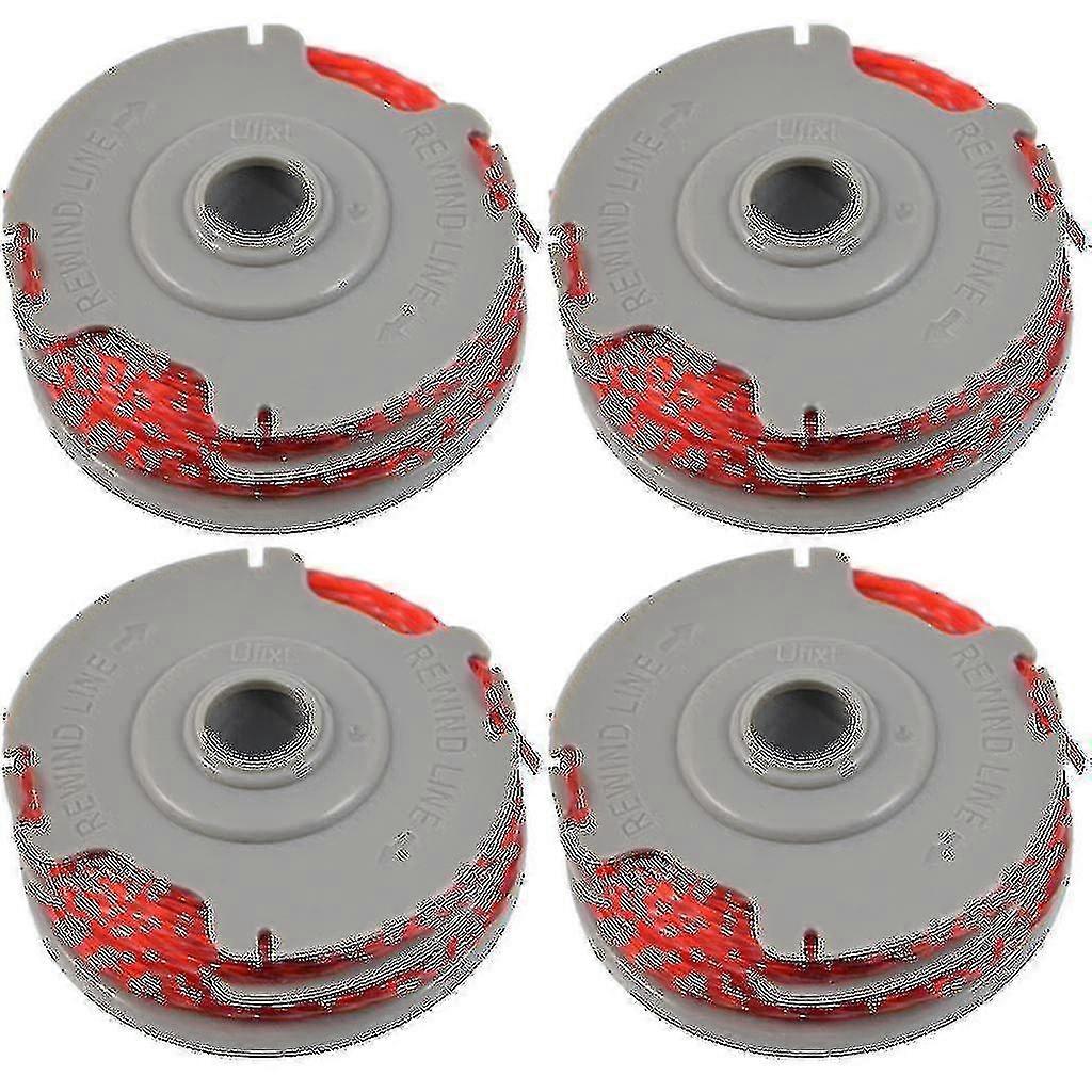 4 X Trimmer Strimmer Spool Amp; Linha Dupla Autofeed Compatível Flymo Fly021
