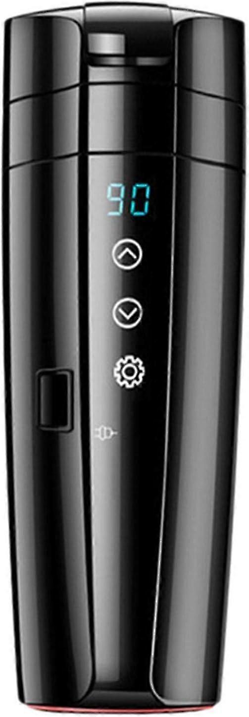 車の暖房カップ12v 24vユニバーサル400ml、電気カップケトル自動コーヒーメーカー、コーヒーティーミルク用魔法瓶給湯器