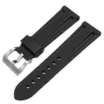 Chlikeyi Cinturino per orologio in morbida pelle scamosciata 18-22mm Cinturini per orologi nero/blu/marrone Accessori per orologi con fibbia in acciaio inossidabile, Bianco, 18 mm