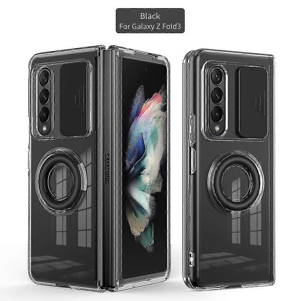 Transparent Anti-blow Shell For Samsung Galaxy Z Fold 3, Support Case With Support