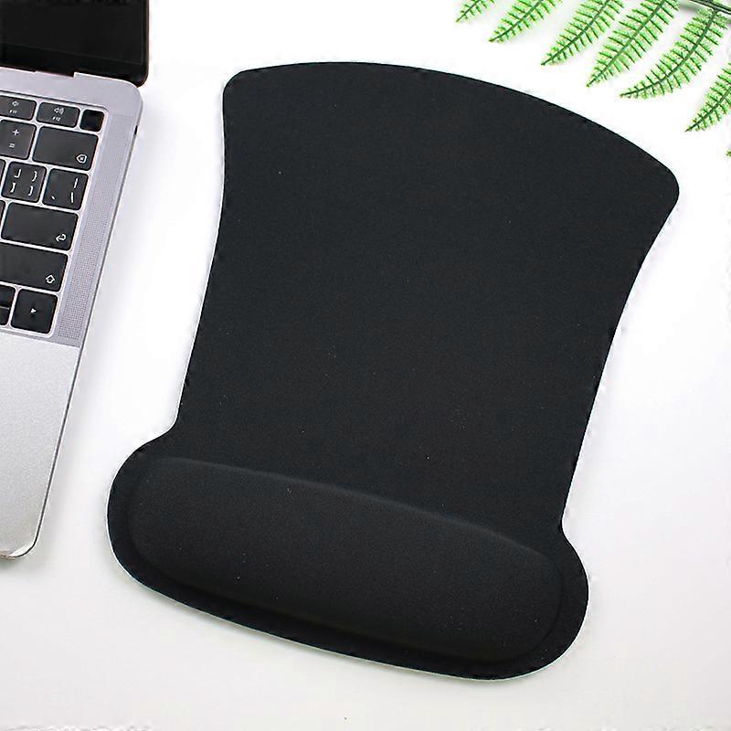 1  Non-Slip Memory Foam Mouse Pad, Smooth Surfaceblack