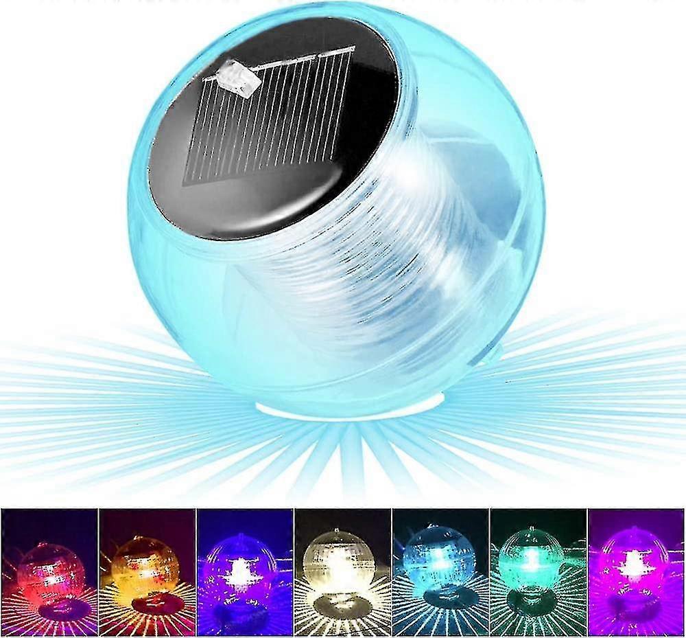 Floating Solar Pool Light Led Lighting Automatic Color Changing Waterproof Ball Solar Lamp