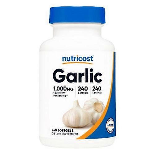 Nutricost Garlic Softgels ,1000 Mg ,240 Count