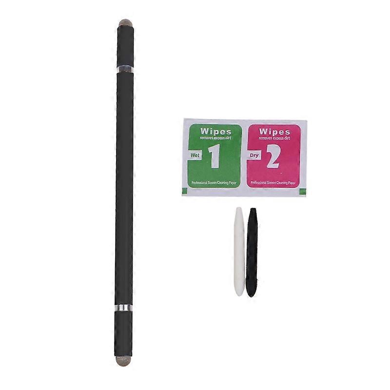 Universal Capacitive Pen Dual Heads Mesh Fiber Alcohol Fiber Nibs for Touch Styl