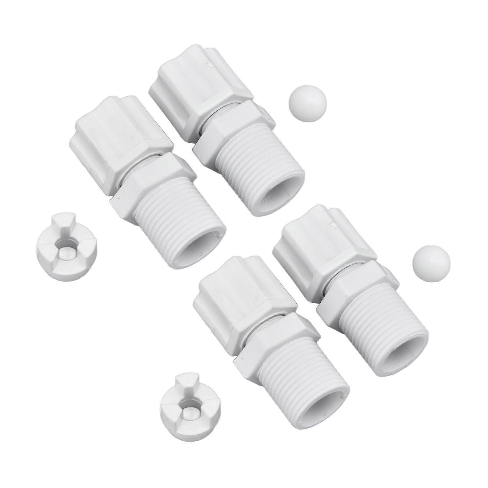 Check Valve Inlet Fitting Adapter Assembly for Swimming Pool Cleaning Accessories