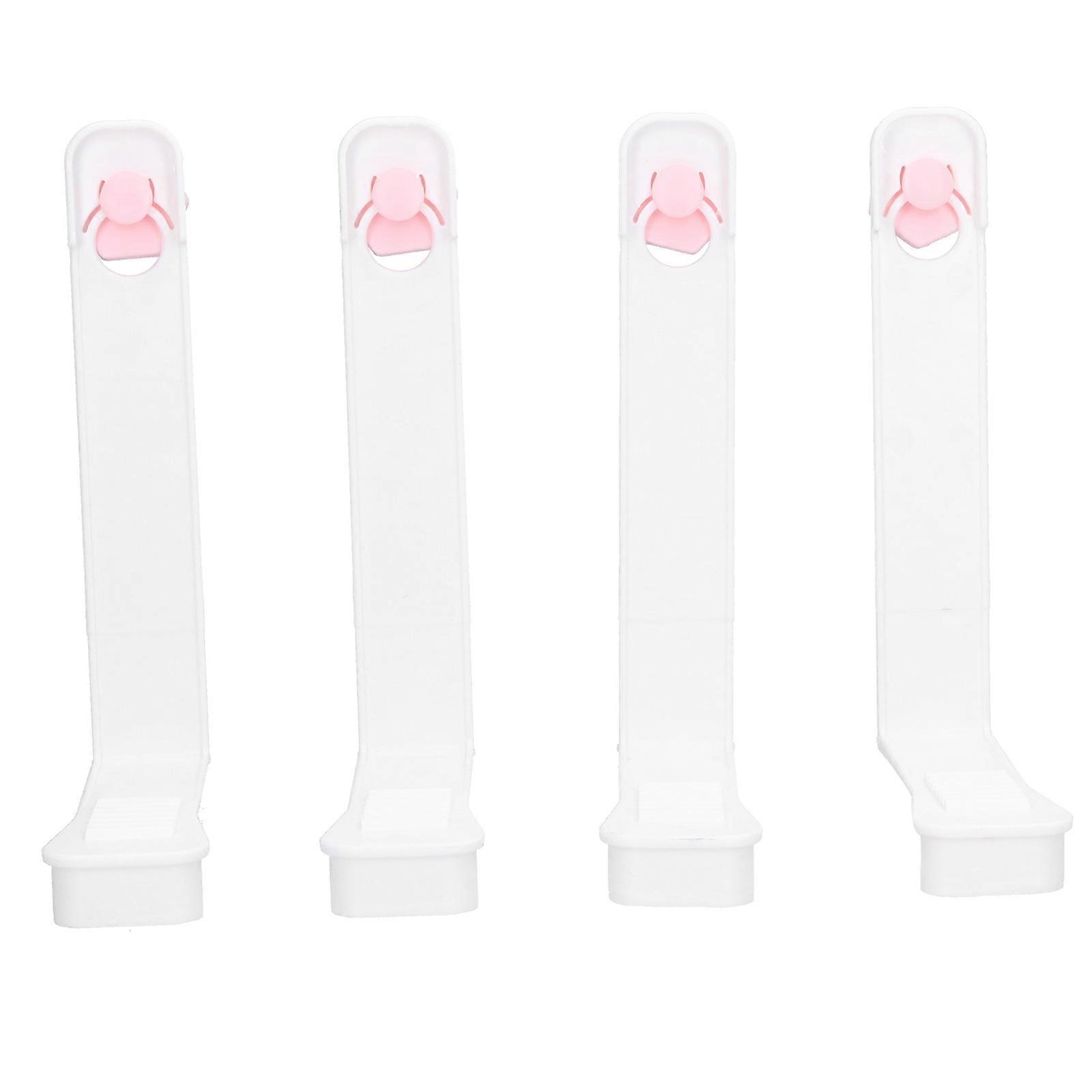 Bed Sheet Holder for Corners - Non Slip Easy Install Durable ABS White - 4 Pack