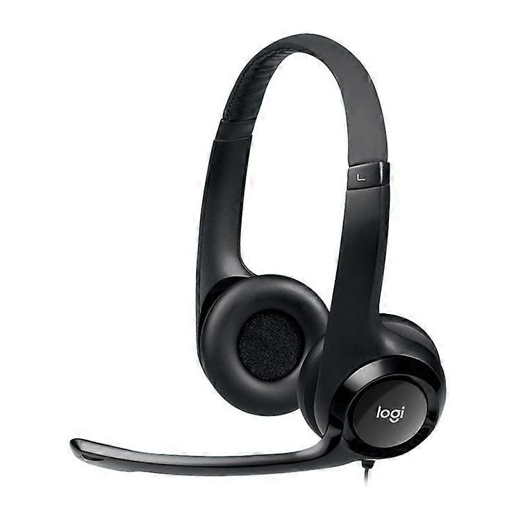 USB Wired Headset Stereo Headphones